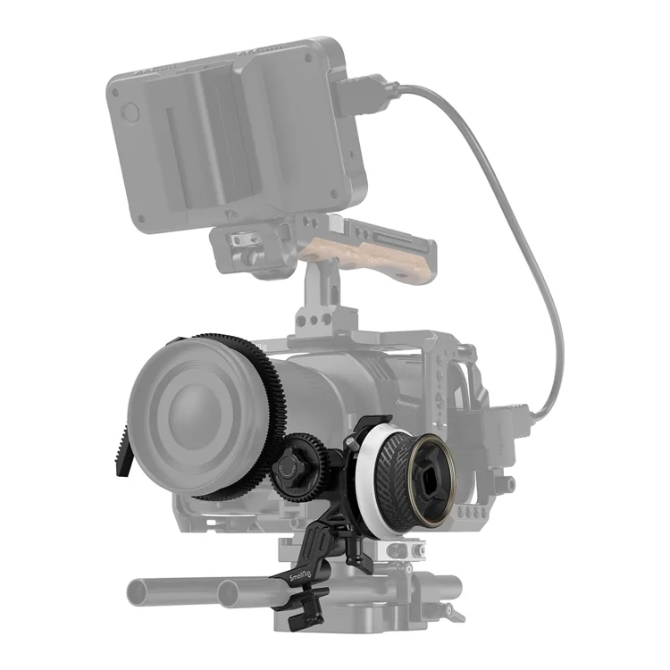 

SmallRig Mini Follow Focus & 15mm Rod Clamp and Snap-on Gear Ring Belt for Camera 3010