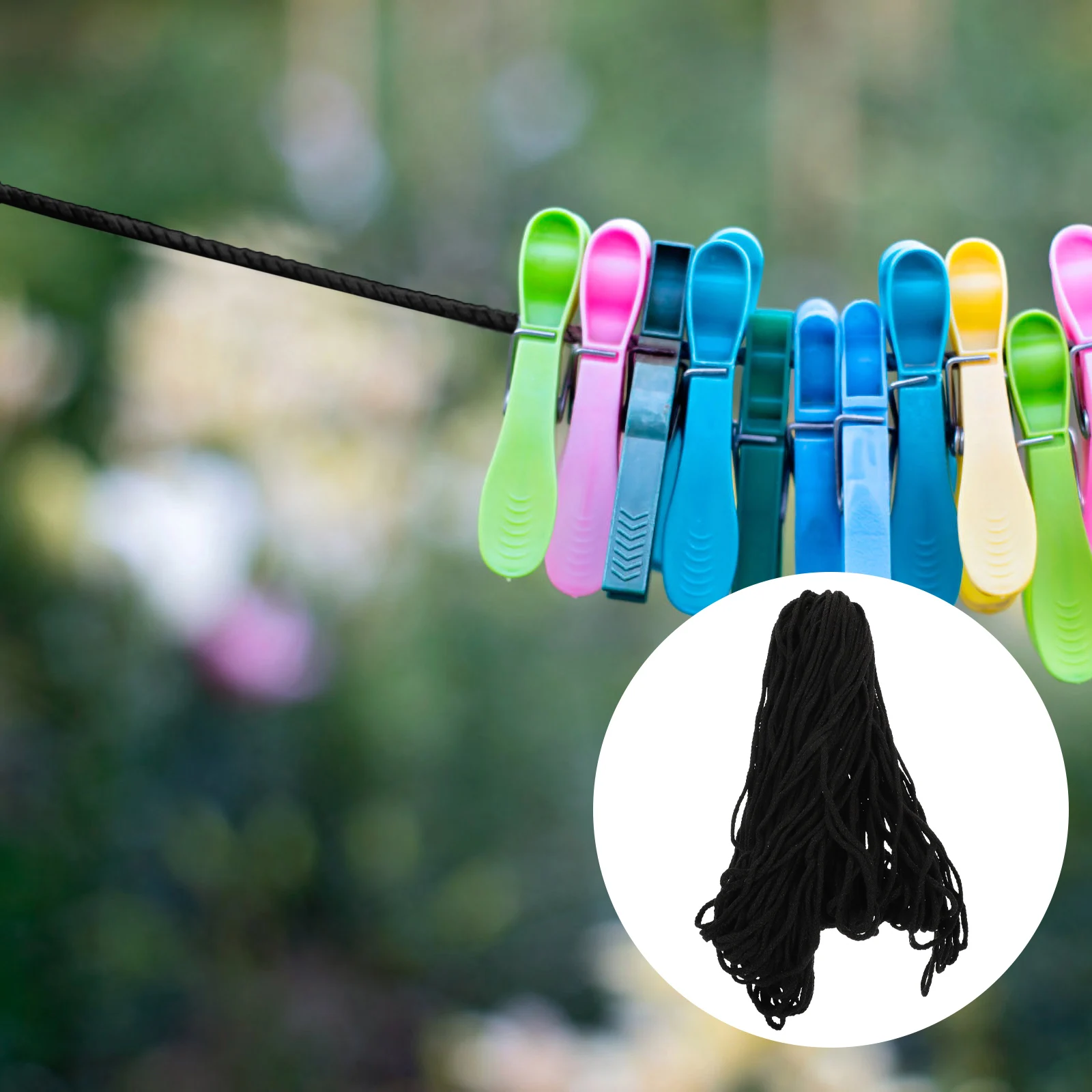 

Cotton Rope Thread Cord for Crafts Basket Making Washing Line Handmade Diy Decorative