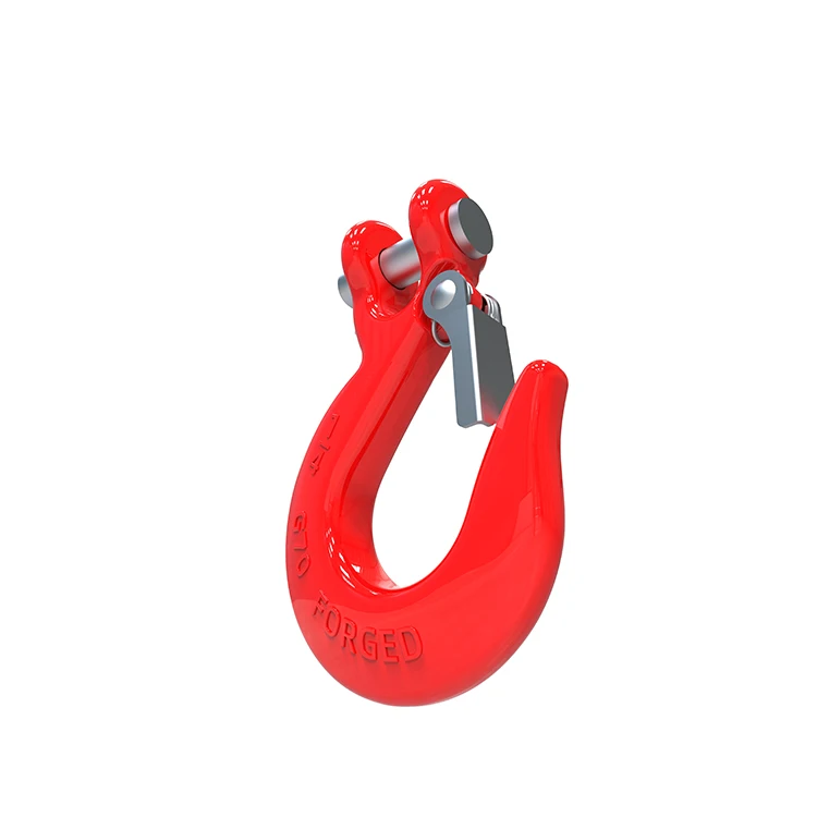 خطاف Shenli Rigging G80 Clevis سهل الارتداء مع خطاف رافعة من سبائك الصلب/Clevis للتعدين والرفع