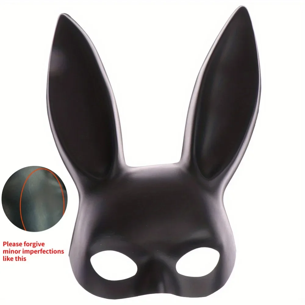 Cosplay Half Gezicht Konijnenoren Masker Sexy Kostuum Halloween Dress Up Maskers Bunny Nachtclub Carnaval Rekwisieten Anime Vrouwelijke Accessoires