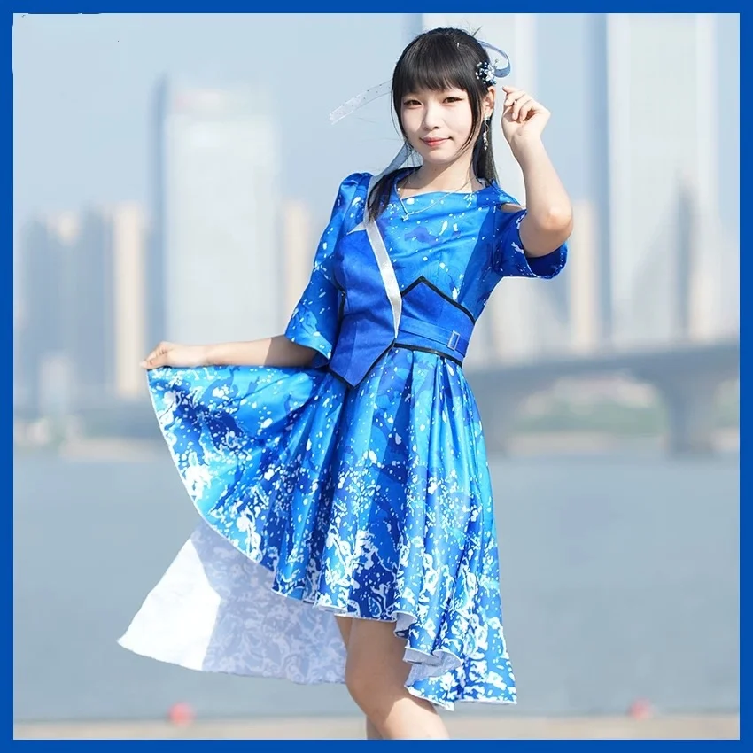 LoveLive Aqours Kanan Matsuura Watanabe You Ruby Kurosawa disfraz de Cosplay Cos juego Anime uniforme de fiesta Halloween juego de rol