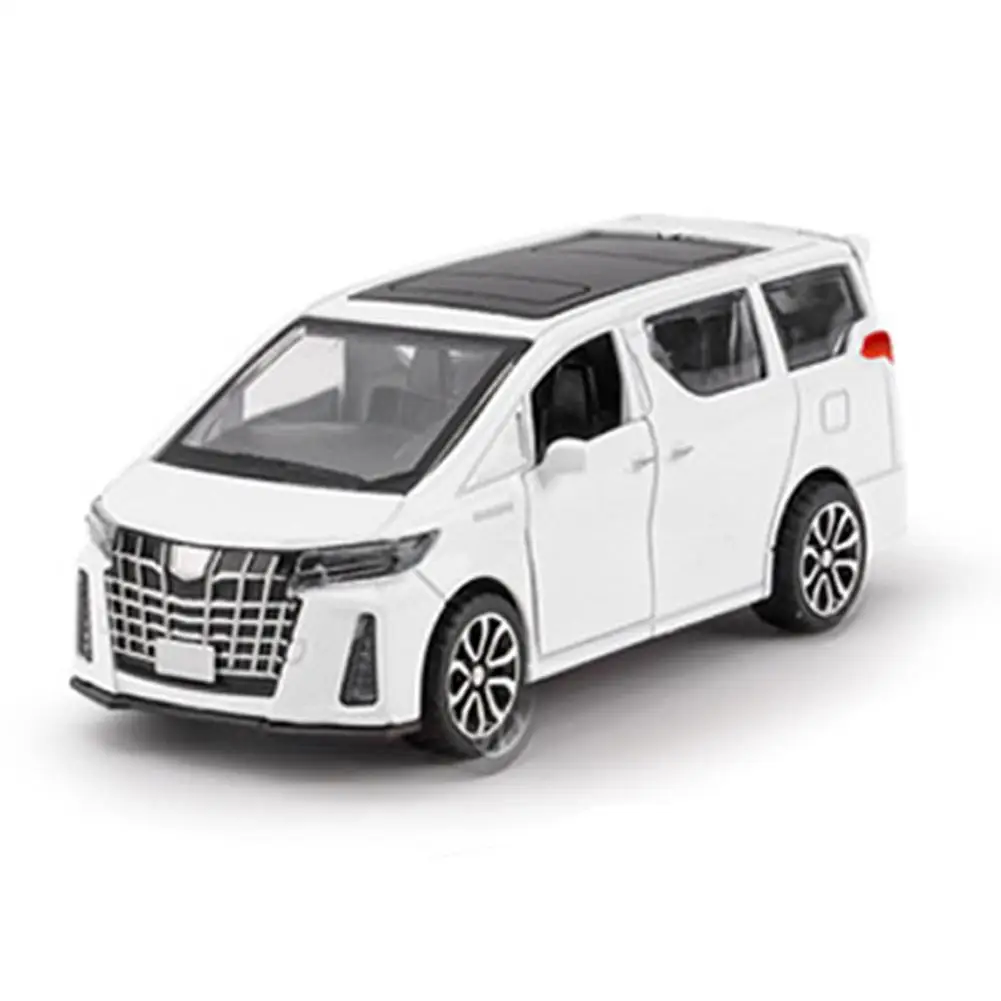 Alphard Model Car Model Toy Car Die Cast Toy Children Model Pull 1pcs Collectibles Car Toy Back Q6p0