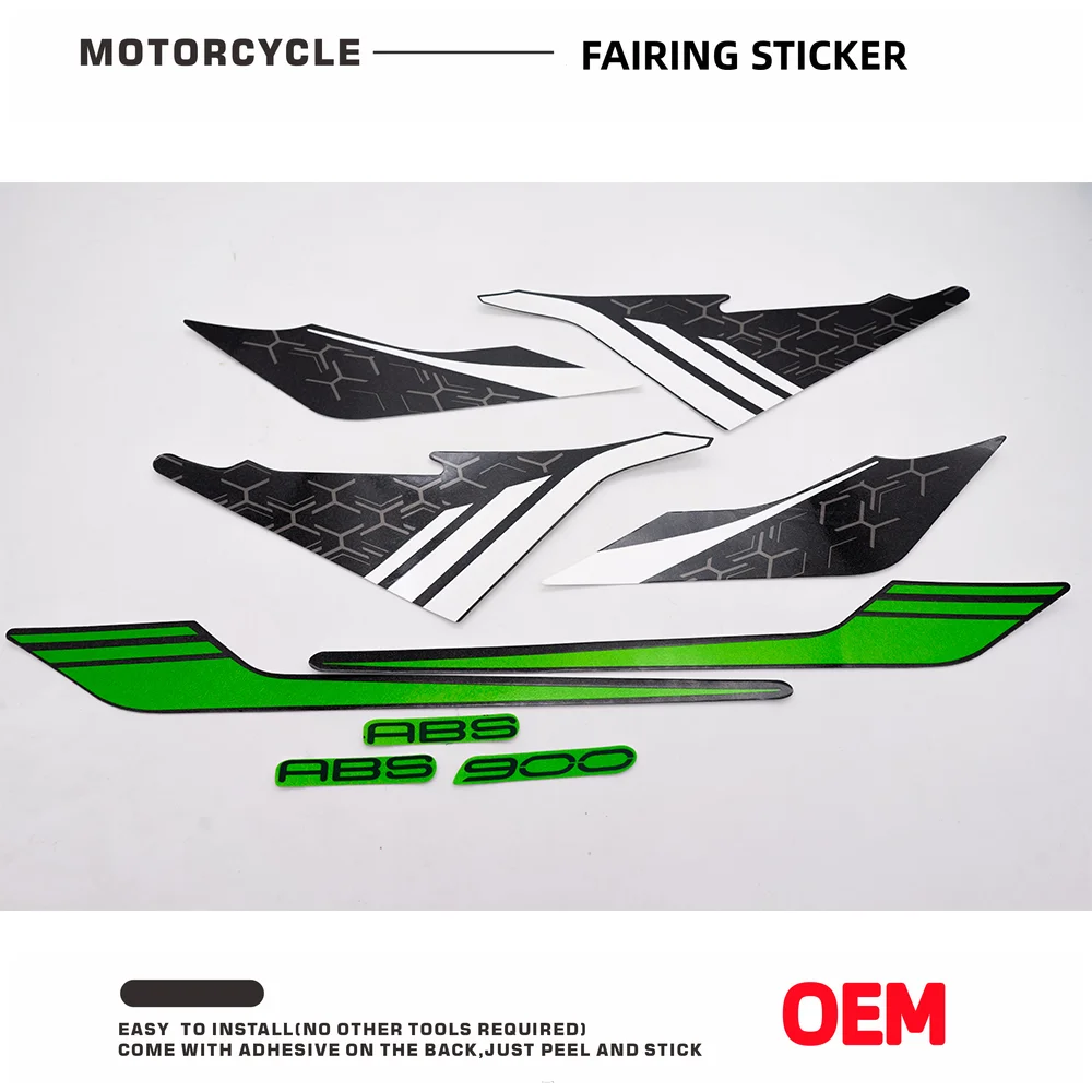 Z900 2020-2021 Original Factory Replicated Stickers For Kawasaki Z900 20-21 2021 OEM Full Vehicle Fairing Shell Sticker Decals