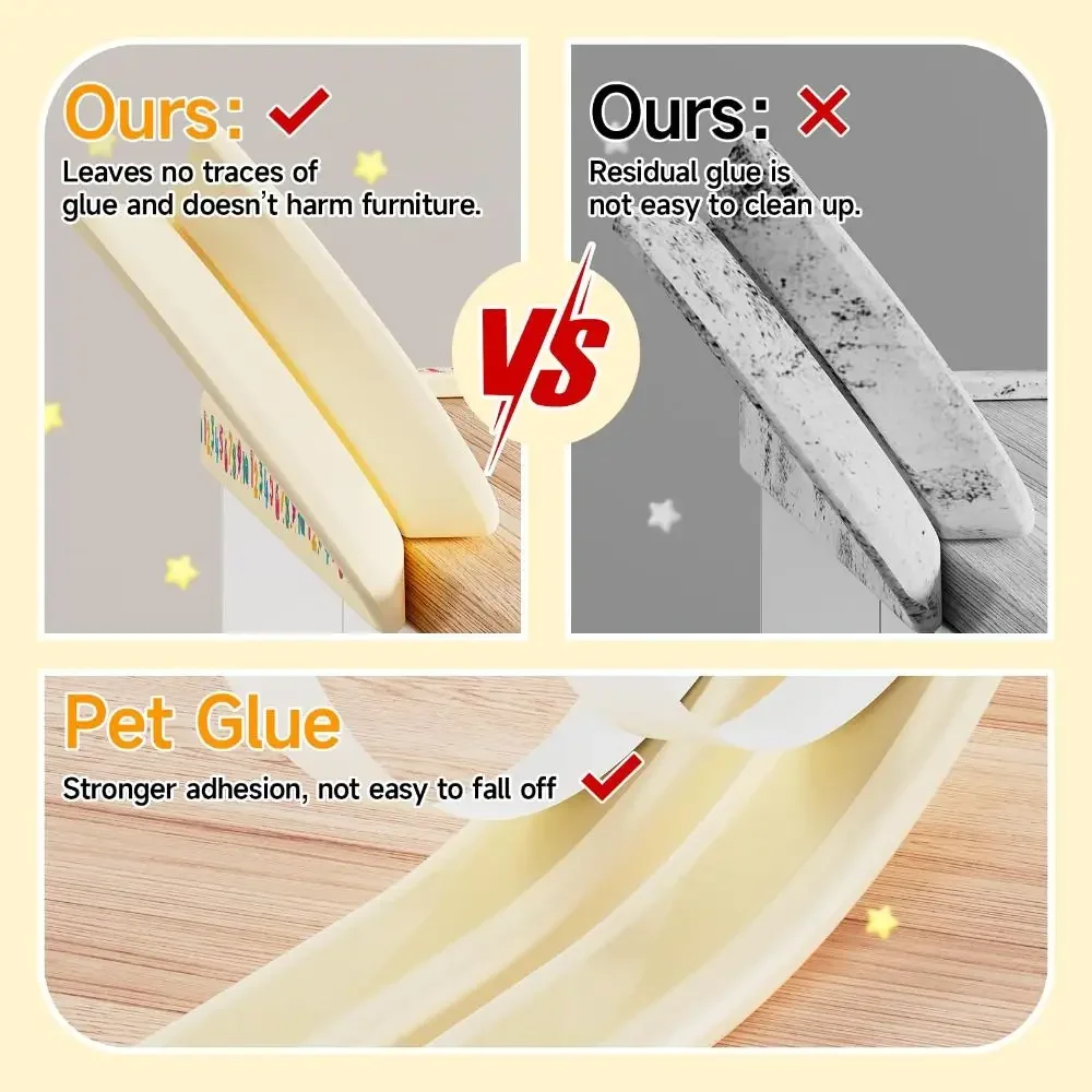 2 متر مكتب واقي للحواف قطاع الكرتون الرقمية نمط سلامة الطفل المضادة للتصادم وسادة سميكة لينة جدار ركن حامي الأطفال