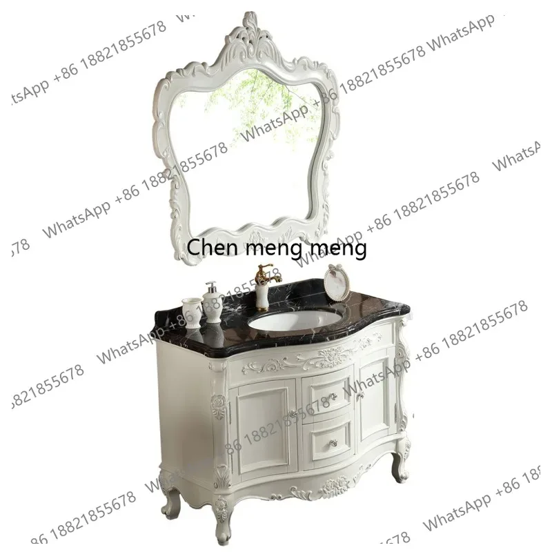 

Light European-style Bathroom Cabinets Bathroom Bathroom Cabinets Floor-to-ceiling Antique Home Furniture In Particolare