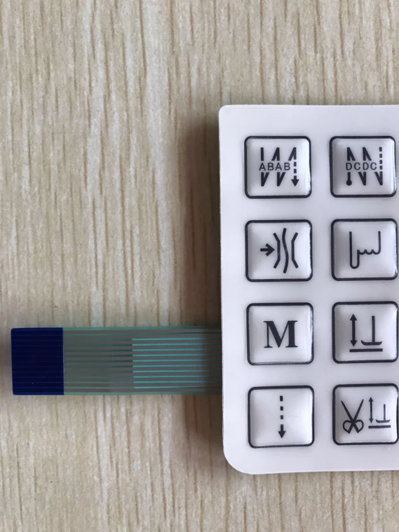 Qixing Film Sewing Computer-Controlled Machine Electronic Control Display Button Sticker Electronic Components