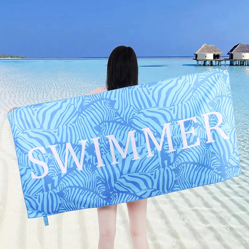 Microfiber Beach Towel Absorbent bath towel big Quick-drying sunscreen for Adults Travel Swimming Pool BeachTowels for Men Women