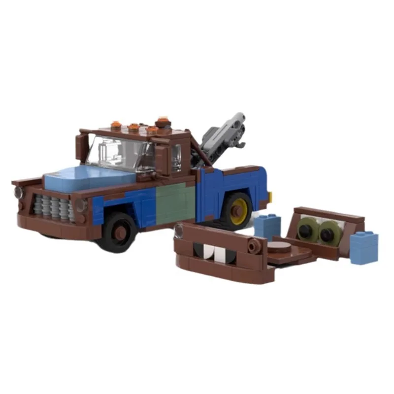 New in City Truck Chevroleted Trailer Tiny House Technical Car Model Building Blocks Toys For Kids Adults Christmas Gift