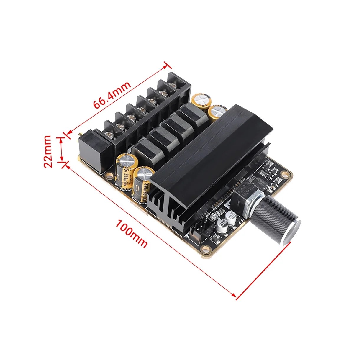 TPA3221 Audio Amplifier Board Class D Dual-Channel 85Wx2 Stereo Audio Amplifier Module