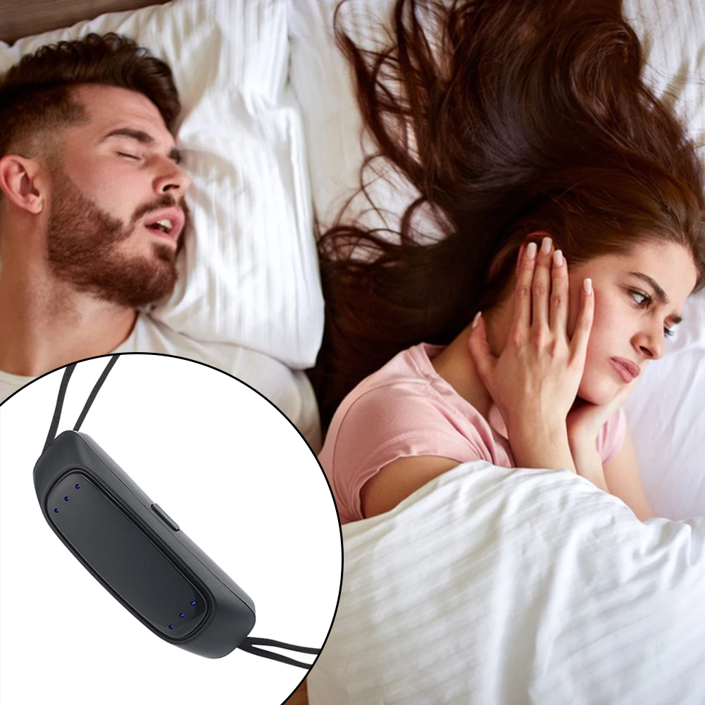 Electric Anti-Snoring Tool USB Charging Electric Snoring Corrector For Sleep Snoring