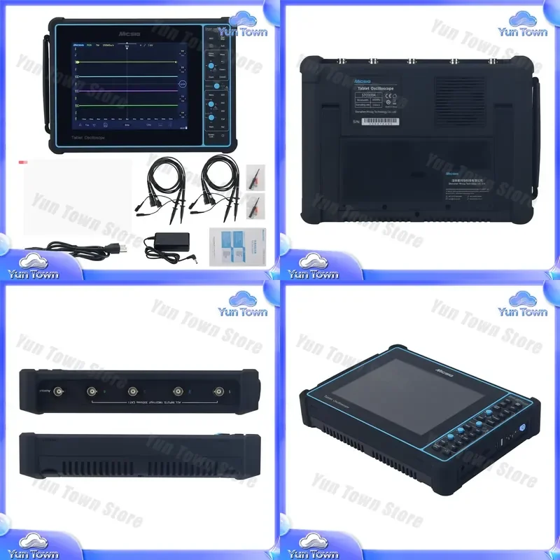 for Micsig STO1004 4 Channel 100MHz 1GSa/s Digital Oscilloscope Smart Tablet Oscilloscope with 8 Inch Touch Screen for