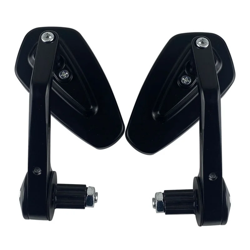 

Hot Selling-Motorcycle Handle Bar End Mirror 7/8Inch 22 Mm Side Rearview Mirrors Custom Smoke Blue Lens For Ducati BMW Honda Suz