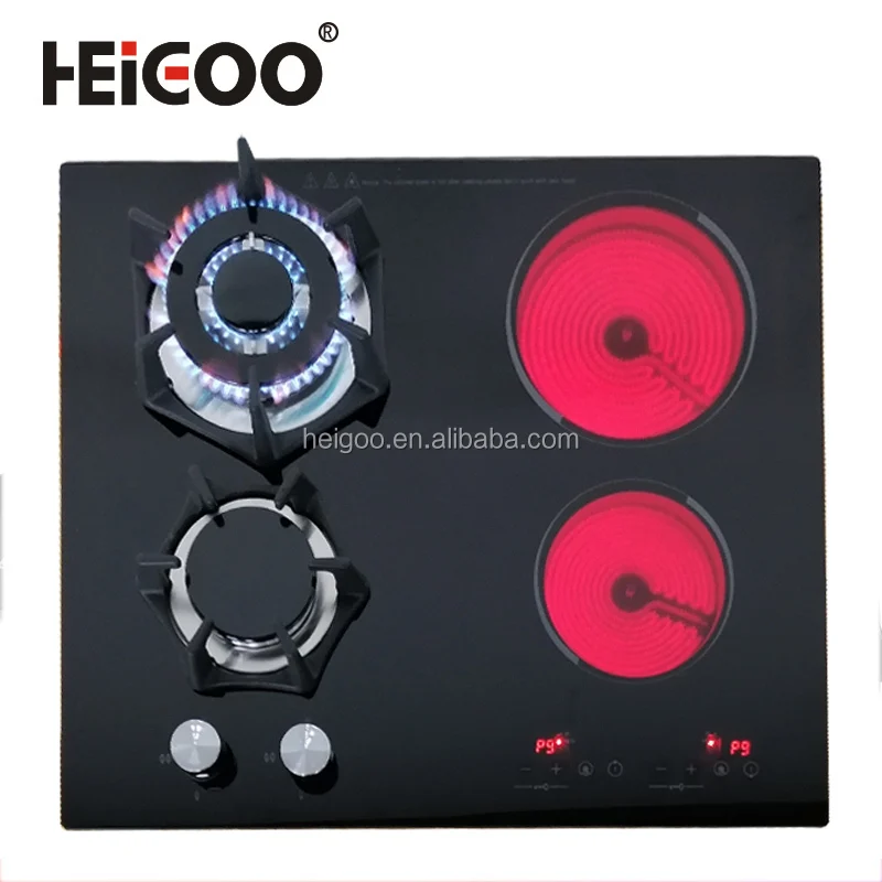 Multifunction Hybrid 4 Burners Gas Stove Electric Infrared Ceramic Induction Cooker