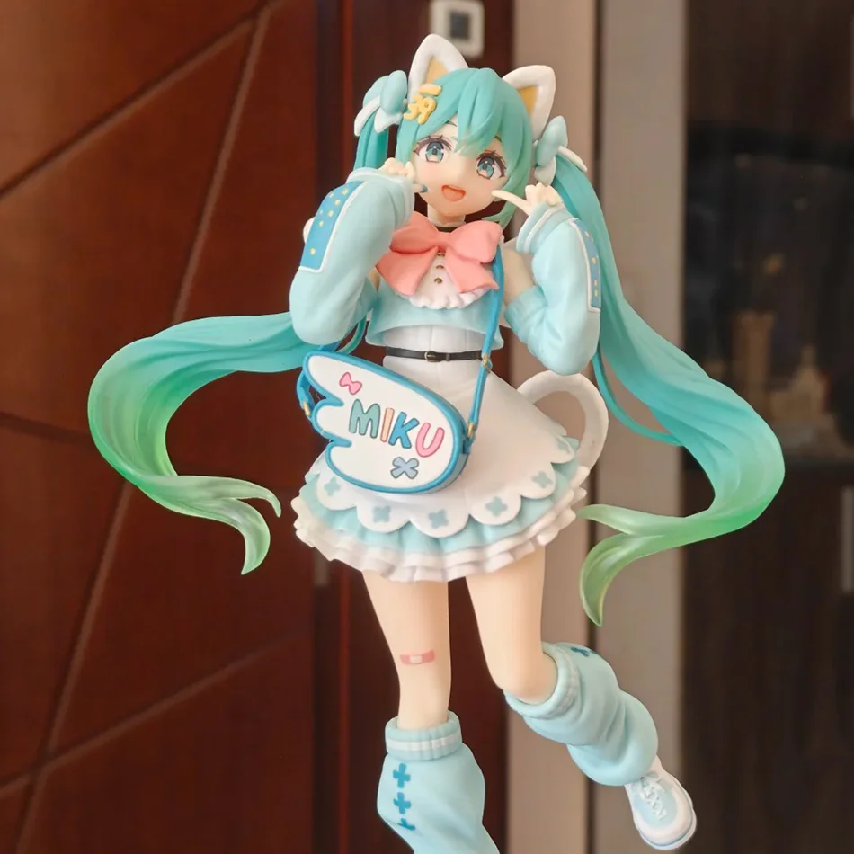 New Hatsune Miku Anime Figure Toys Fashion Fancy MIKU Kawaii Cartoon PVC Action Figurine Model Dolls Birthdays Gifts Kids view 4