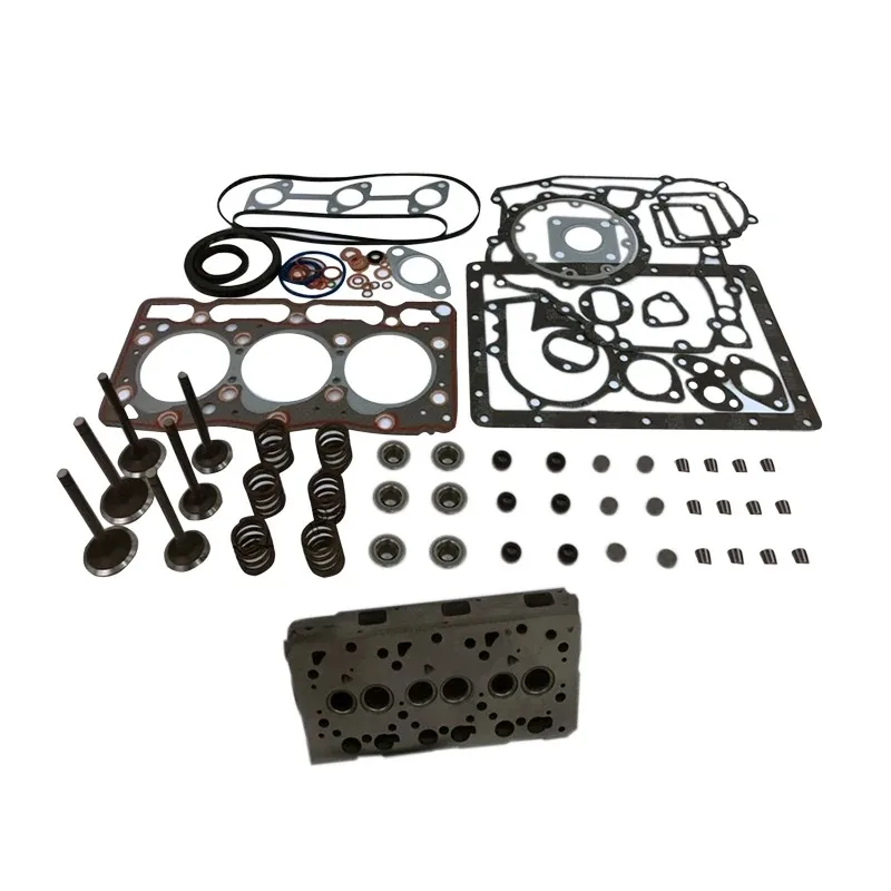 Cylinder Head Full Gasket with Valve Train Kit Compatible with  Engine V1902