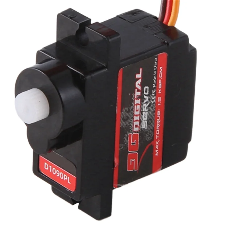 JABS-6 Teile/los Servo 9G Digital Servo Motor High Speed Lenkung RC Servo Kunststoff Getriebe Servo Für 1/16 1/18 1/24 RC Auto Boot