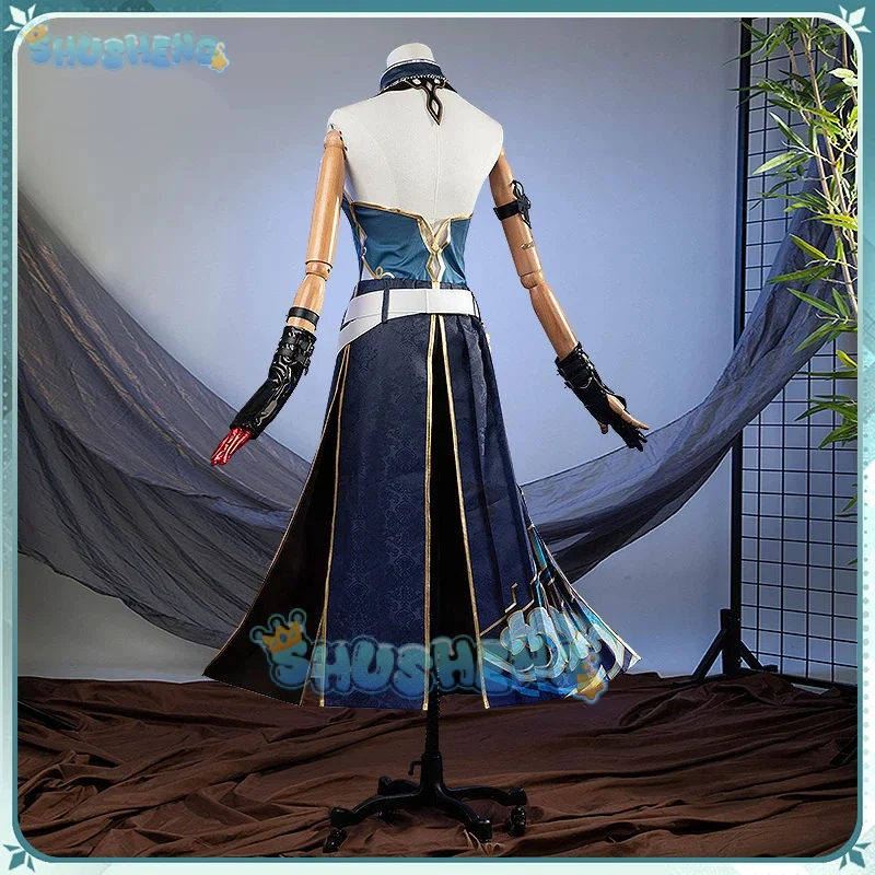 Shusheng Honkai: Star Rail Feixiao Game Suit Gorgeous Uniform Cosplay Costume Halloween Party Role Play Outfit Women Any Size