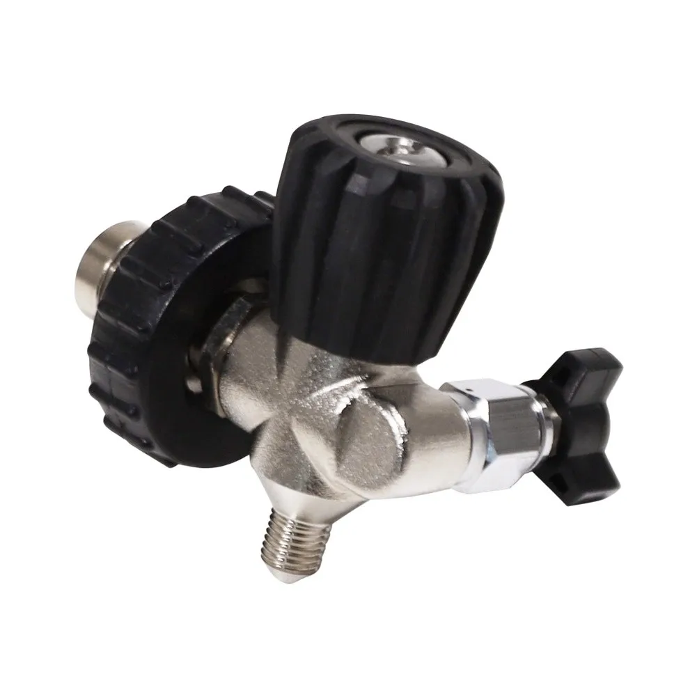 Adapter zum Nachfüllen des Tauchflaschenventils G5/8-14 auf 7/16-20 UNF Edelstahl-Lufttank-Ladeanschluss für Tauchausrüstung – Detail 19