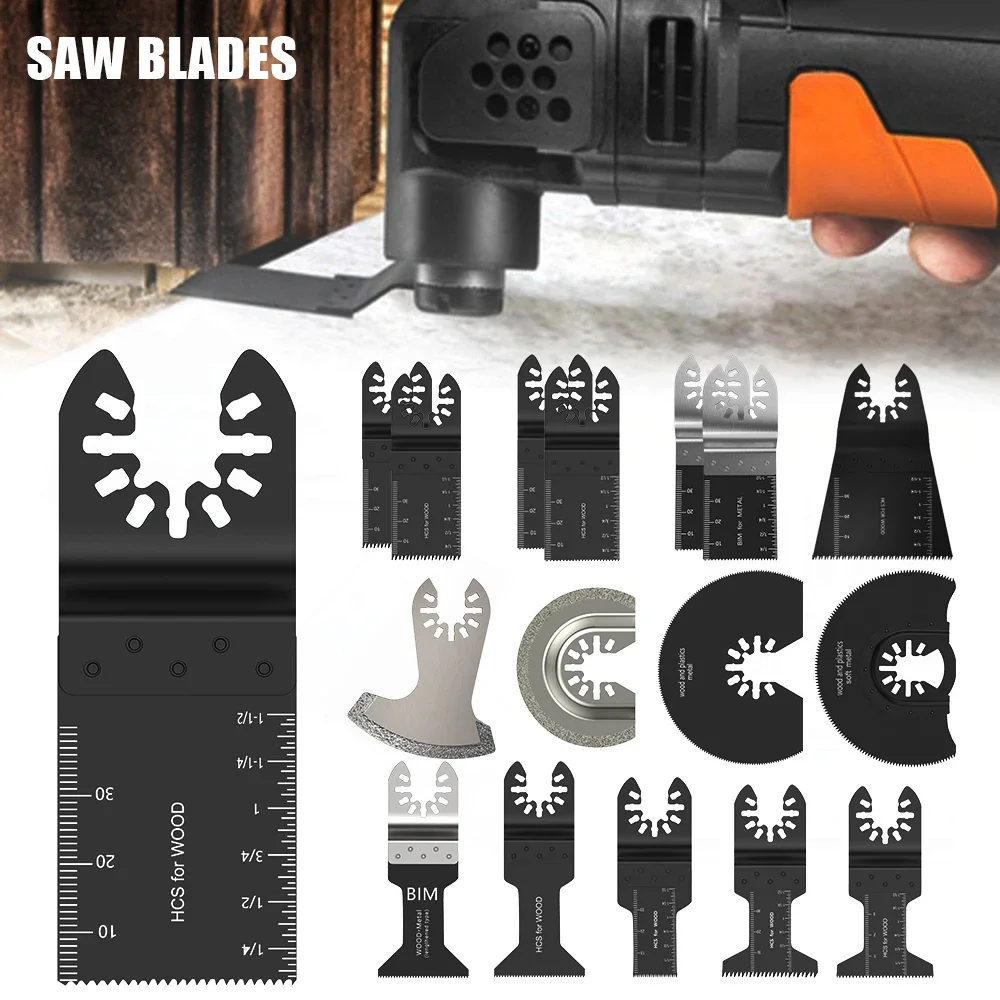 16/60Pcs Diamond Oscillating Saw Blades Power Tools Fein makita Multimaster Dremel Cutter Electric Multi Tool Cutting Saw Blade