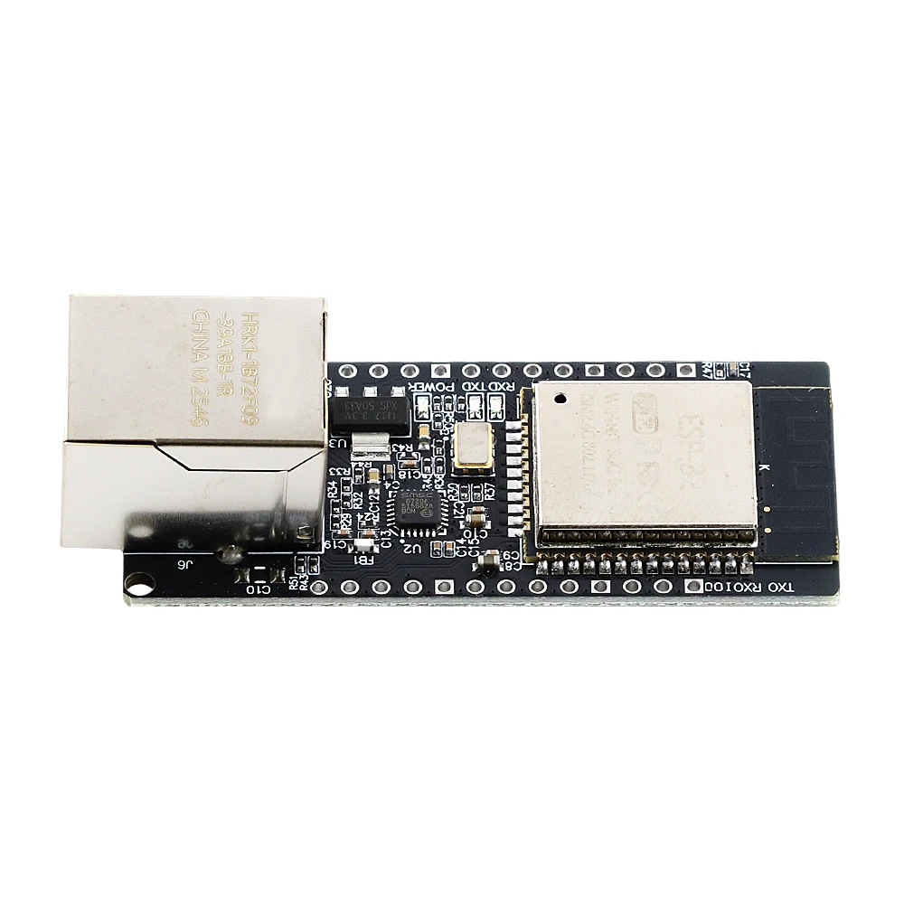 ESP-32 WLAN BT Modul WT32-ETH01 Eingebettetes Seriell-zu-Ethernet-Übertragungsmodul Drahtloses Modul ESP32-32 WT32 ETH01 – Detail 4