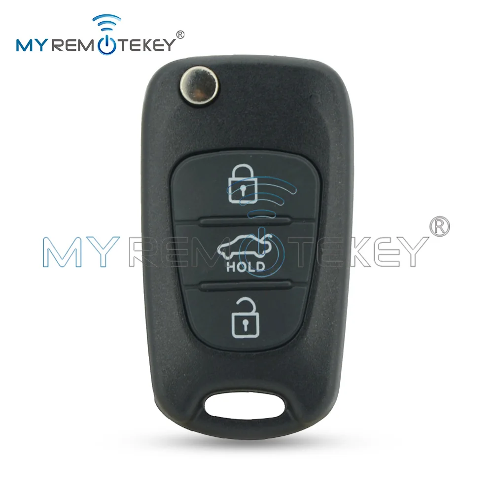 

REMTEKEY Flip remote key shell for Hyundai I20 I30 2008 2009 2010 2011 2012 3 button
