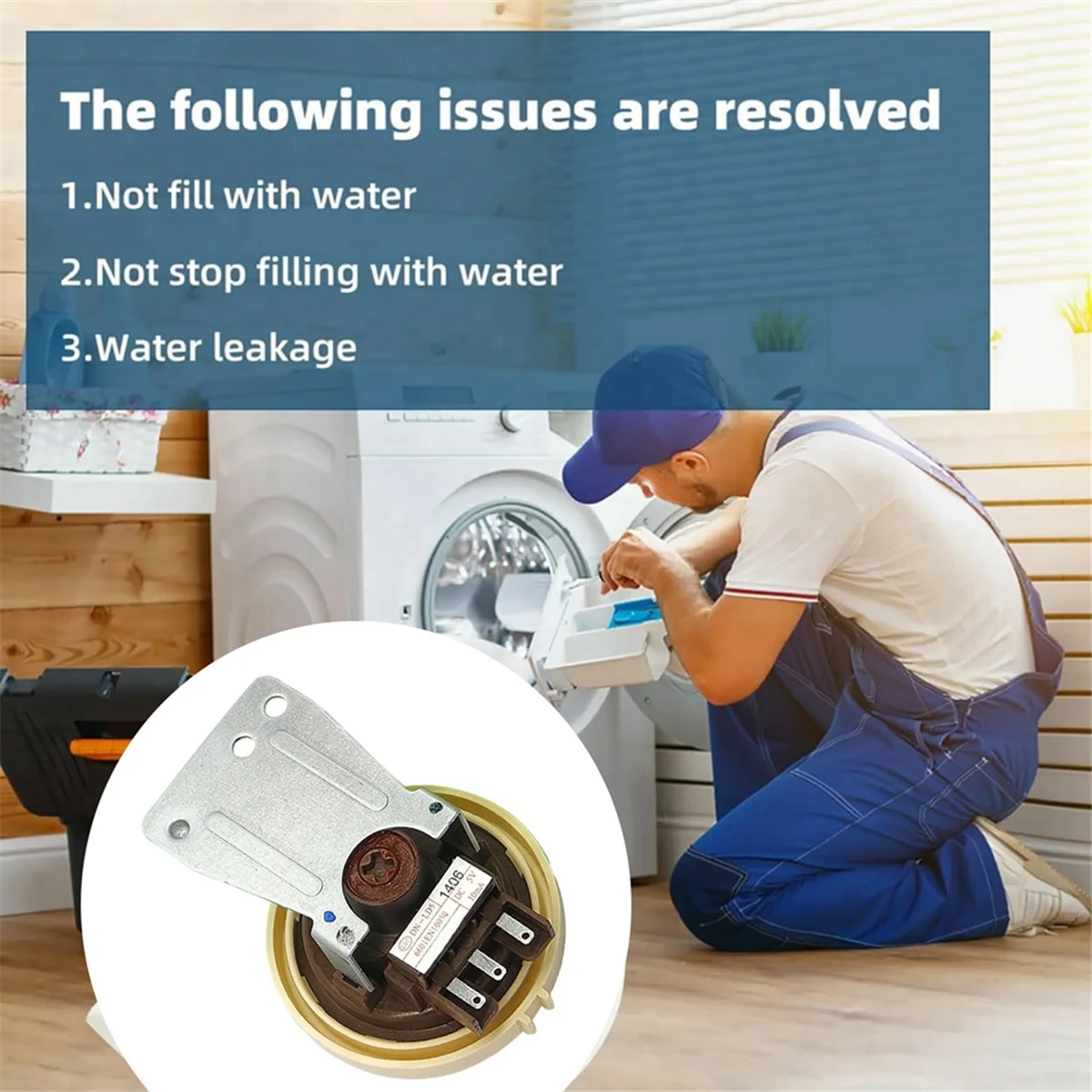 حار جديد 6601ER1006G غسالة مفتاح ضغط ل LG غسالة مستوى المياه مفتاح ضغط 6601ER1006E 6601EN1005B