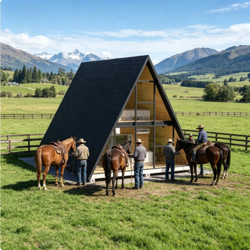 Sustainable Living House - Casa en Forma de A, Eco-lodging,