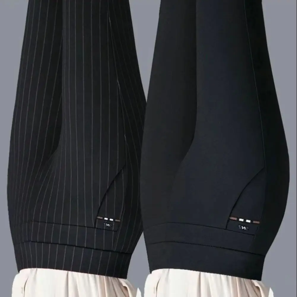 

Весенние брюки для мам с высокой талией, повседневные эластичные карманы, однотонный топ, облегающие брюки-карандаш больших размеров, женские брюки