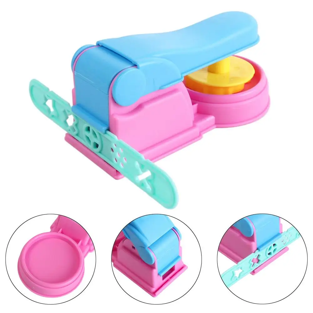 Play House Mini Creative 3D Plasticine Mold Safe DIY Modeling Clay Accessories Random Color Plastic DIY Dough Tool Kit Children