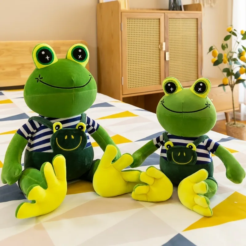 

Jab Jabich Green Frog Plush Donk Same Style CS2 IEM Cologne Major Mascot Soft Stuffed Doll Gamer Room Desktop Decor Hobby Gift