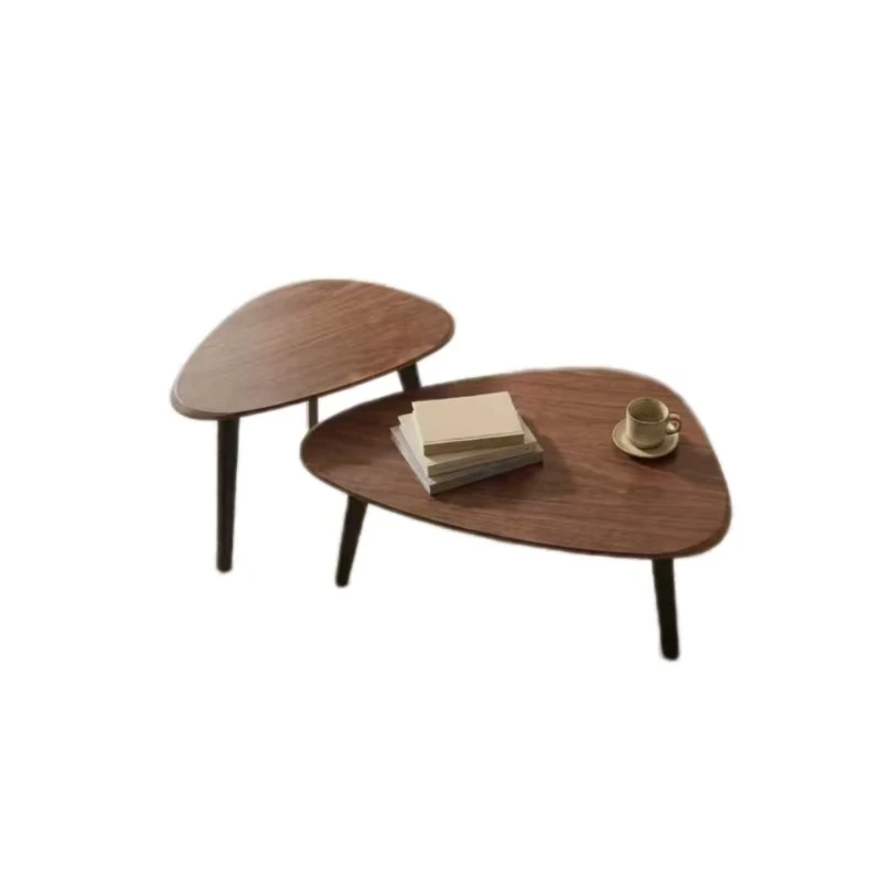 xx-Modern Luxury Solid Wood Iron Coffee Table for Villa Home Living Room with 5-Year Warranty^