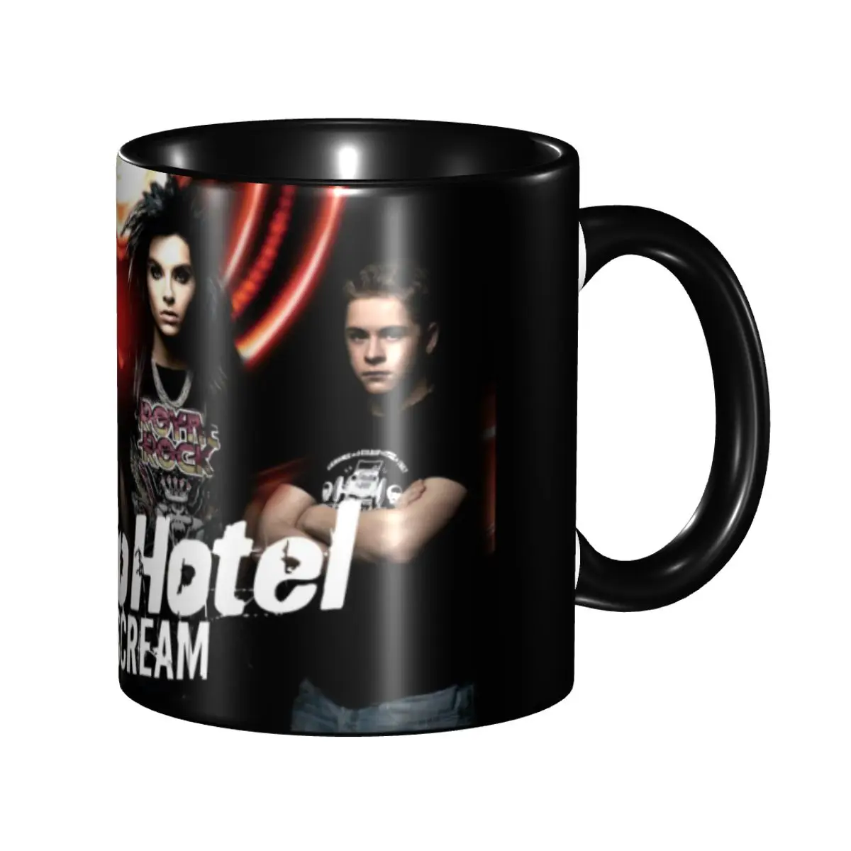 Tokio Hotel German Rock Music Mugs Custom Coffee Ceramic Mug Creative Present