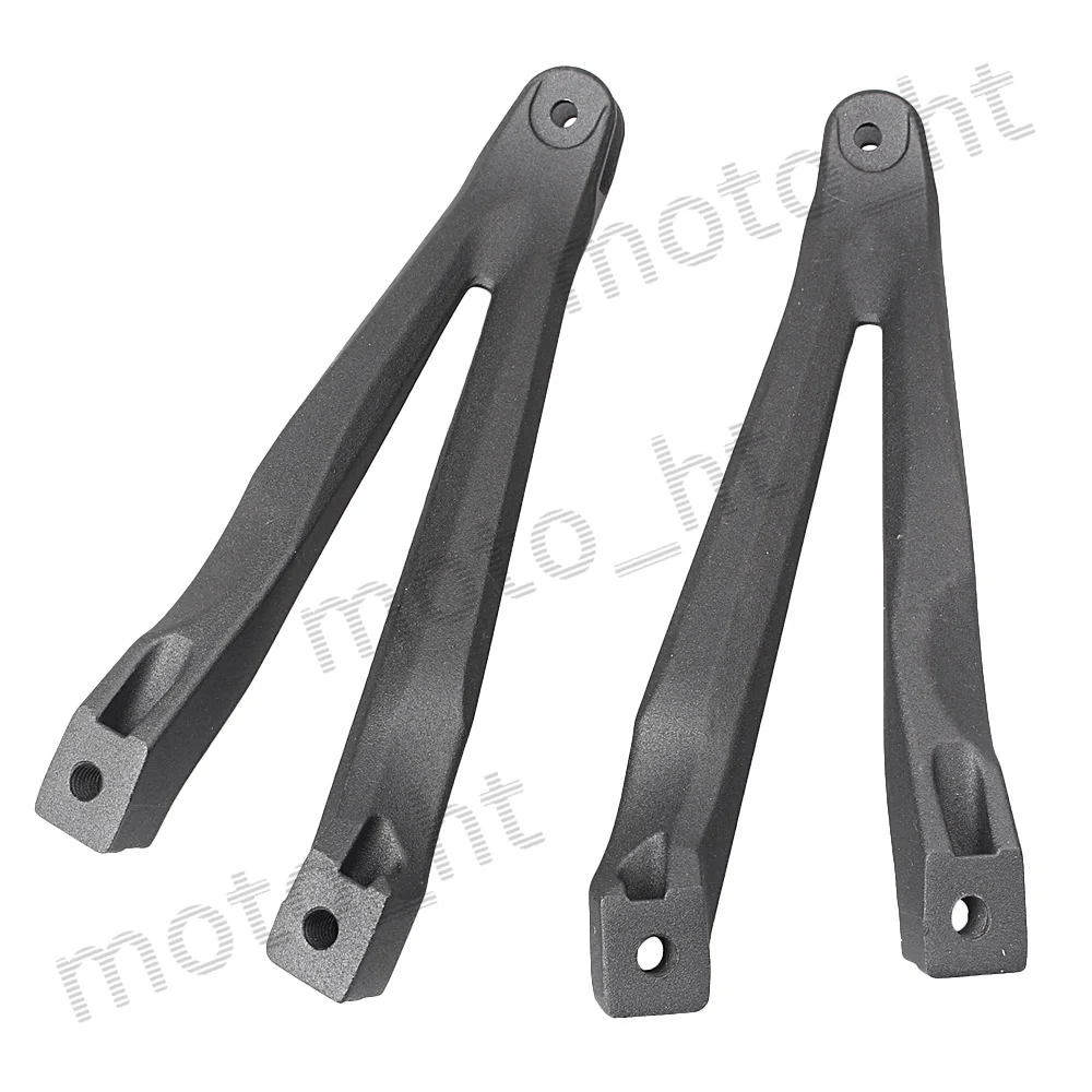 Motorcycle Rear Foot Pegs Footrest Brackets Passenger For Yamaha YZF R1 2004 2005 2006 2007 2008 Aluminum Alloy Black