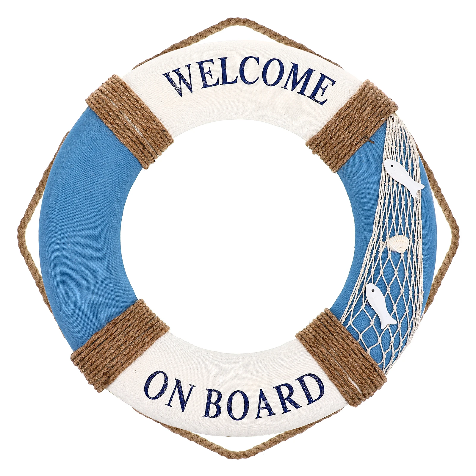

Nautical Home Decorations Lifebuoy Theme Party Mermaid Beach Themed Bathroom Seaside