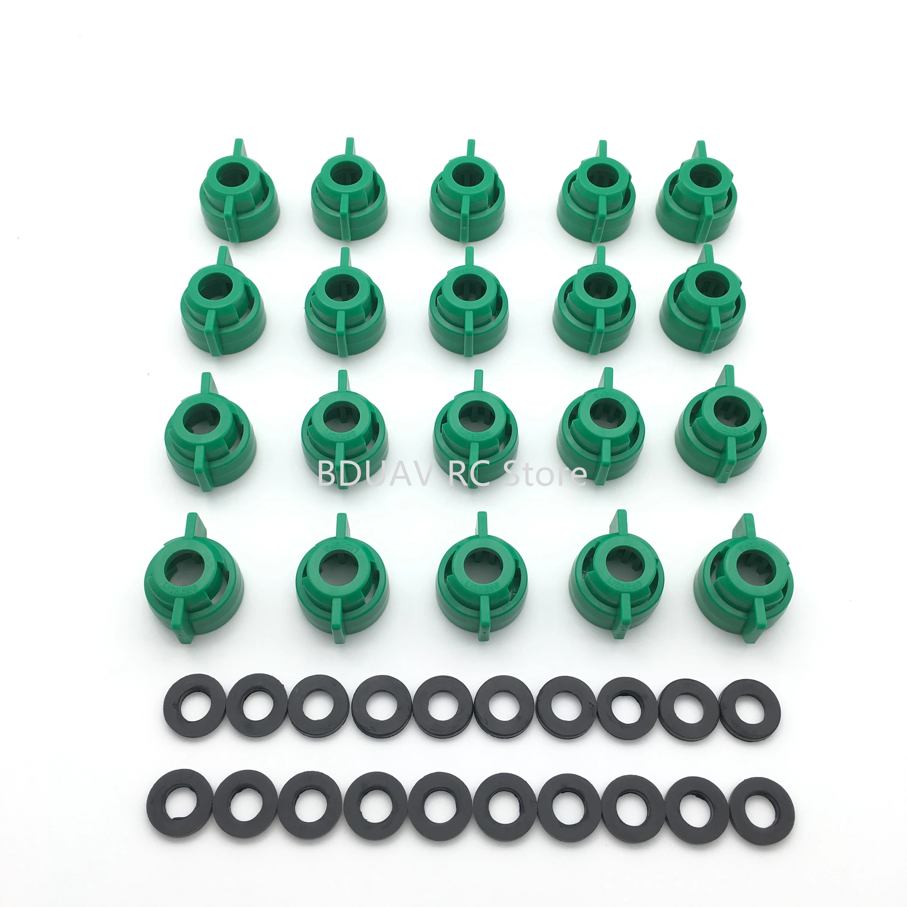 20pcs EFT Plant UAV plant drone pipe nozzle fittings sprayer nozzle sprayer round mouth / flat mouth plug / card cap