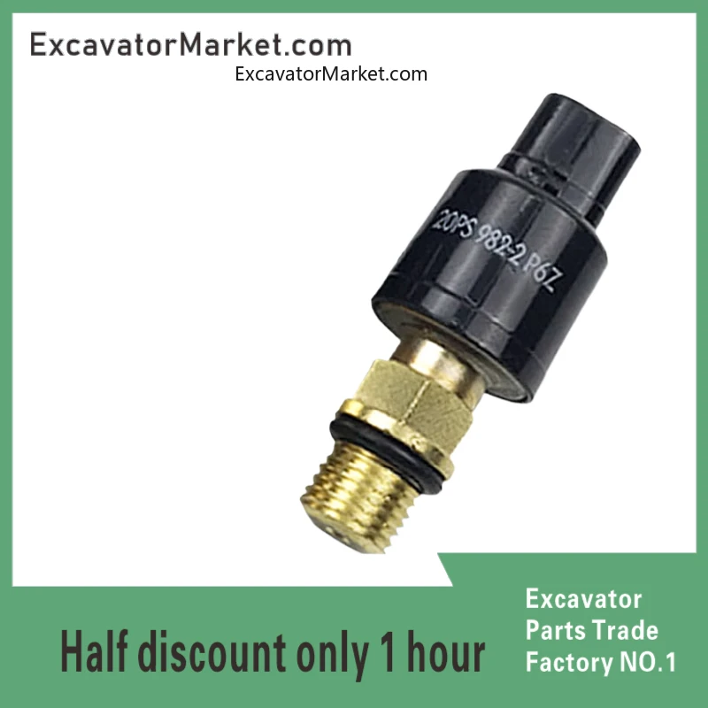 

For Lingong Vol-vo Ec55 210 240 360 Distribution Valve Pressure Switch Sensor High Pressure Excavator Accessories High Quality