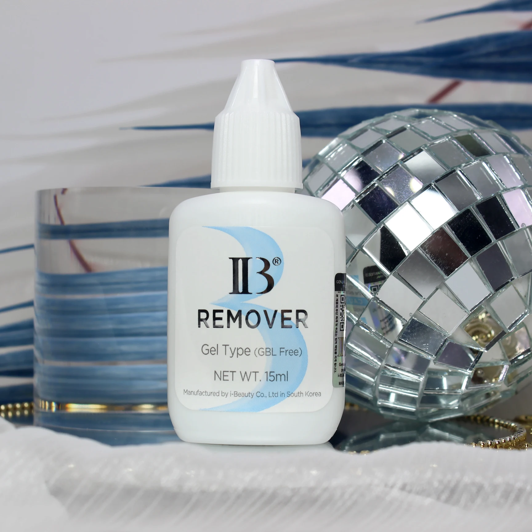 مزيل IBeauty GBL مجاني IB لتمديد الرموش الغراء 15 مللي جل نوع Debonder الأصلي كوريا إزالة لاصق تصلب
