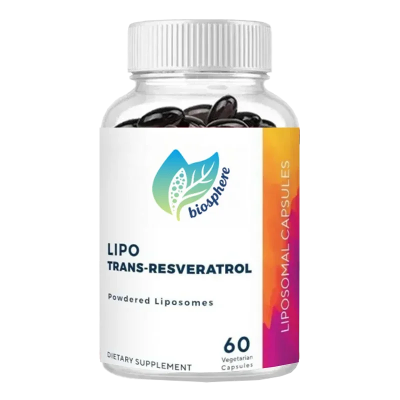 

Добавка липосомального ревератрола - 125 мг, терраваррасвал, не ГМО, вегетарианские капсулы за обслуживание