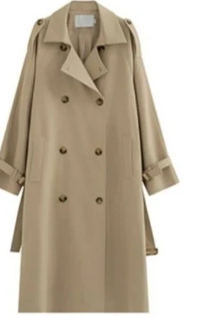 

Spring and Autumn Fashion Women's Windbreaker Coat Loose Casual Oversize Windbreaker