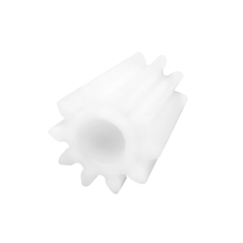 Pom Gear gear wheel plastica 0.5 stampo 8/9/10/12/14/16/18 denti plastica Nylon stretto pignone Spur Nylon Gear OEM