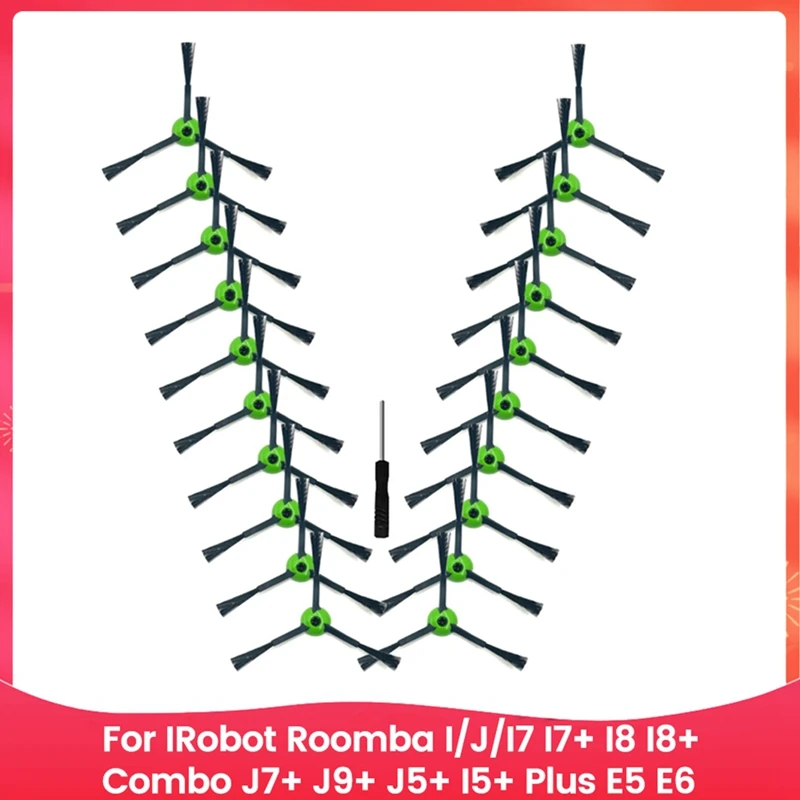 

Щетки для подметания кромок для Irobot Roomba I & J & E серии I7, I7+, I8, I8+ Combo J7+, J9+, J5+, I5+ Plus, E5, E6 Вакуумные детали