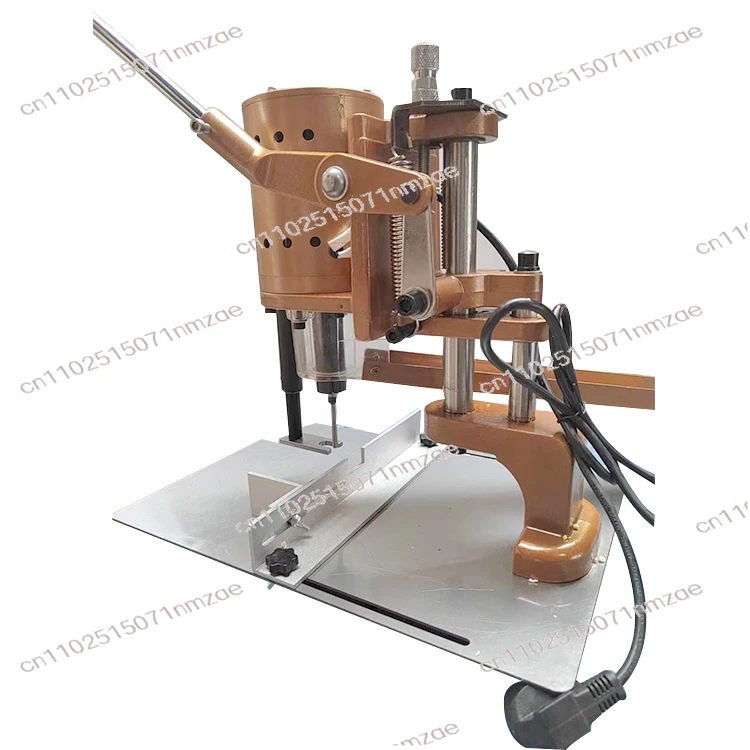 

Automatic Notebook Hole Puncher - Paper & Cardboard D-Cut Bag Punching Machine for Office & Packaging