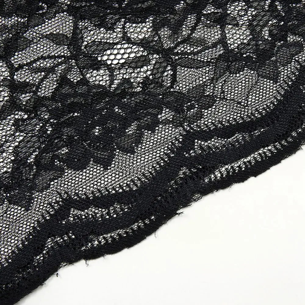 Vintage Style Lace Triangle Scarf Women Hollow Out Headscarf Black White Breathable Fashion Spring Shawl Neck Kerchief