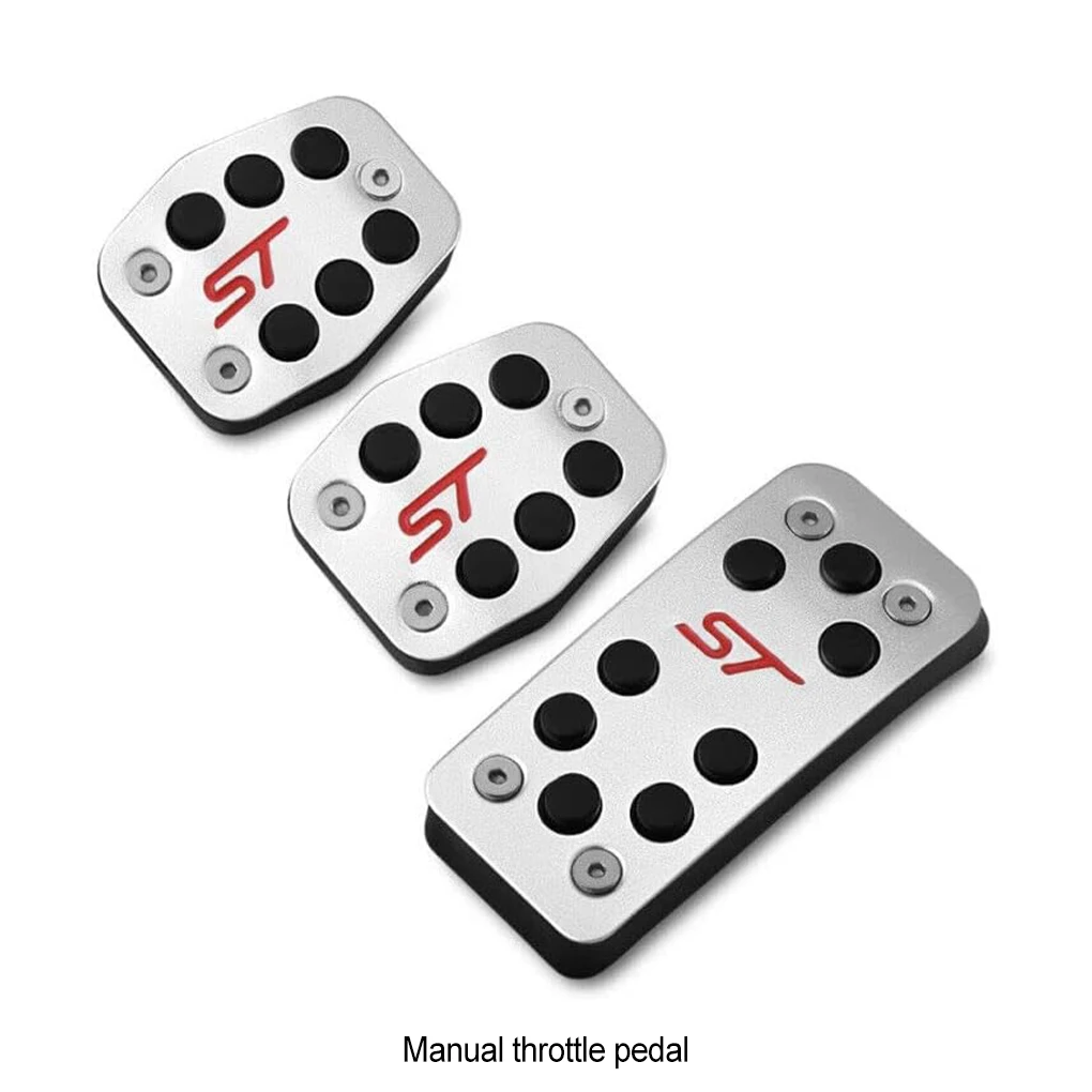 3pcs set Car Pedal Ford Focus Focus 2 For Ford For Ford Focus Ford Ford Focus 2 Sport Pedal Covers