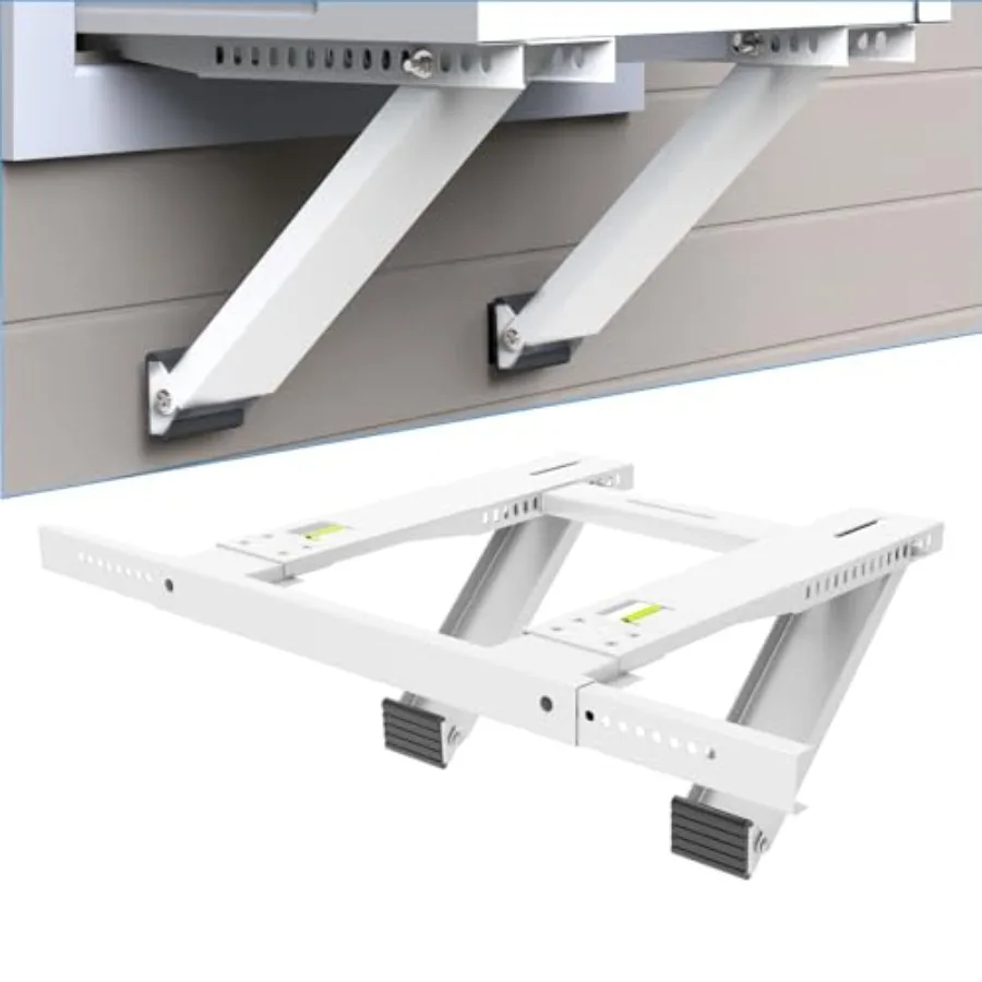 

Air Jade Window Air Conditioner Bracket, Drill-Less Window AC Support Heavy Duty, Easy Installation No Drilling Required, Up to