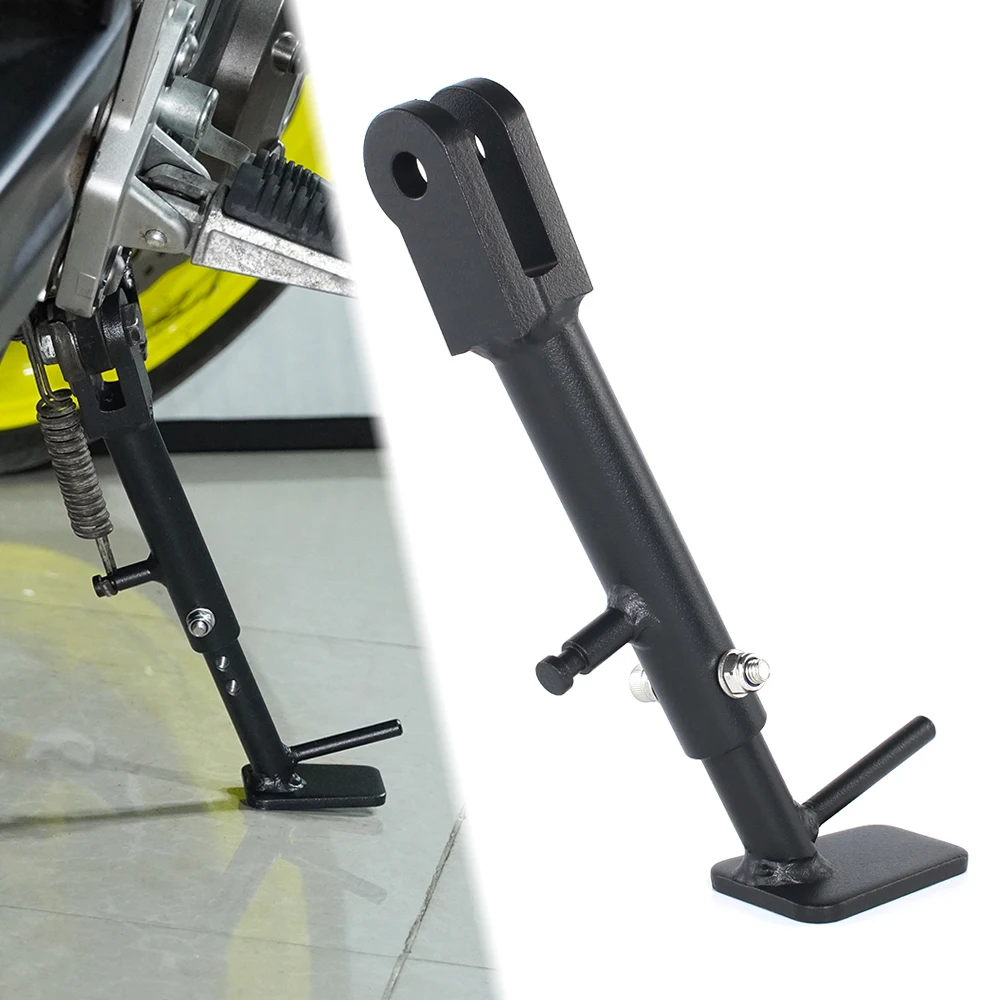 

FZ07 MT07 XSR 700 Motorcycle Adjustable Kickstand Foot Side Stand Steel For Yamaha FZ-07 MT-07 2014-2024 XSR700 2016-2024