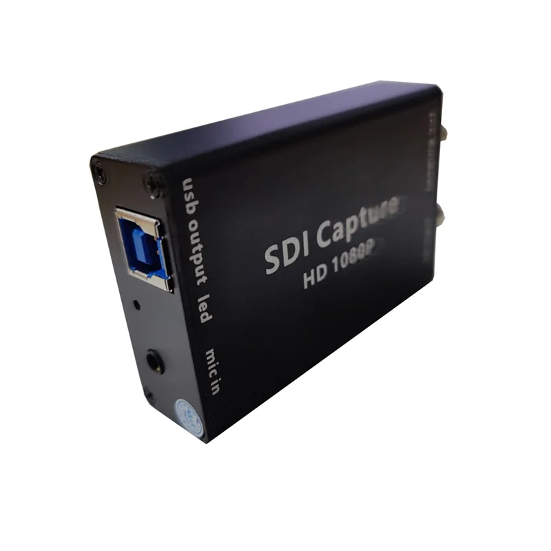 N75R-SDI To USB Adapter Converter Audio SDI BNC 1080P HD TV For Monitor Camera UVC/UAC Supported Standard