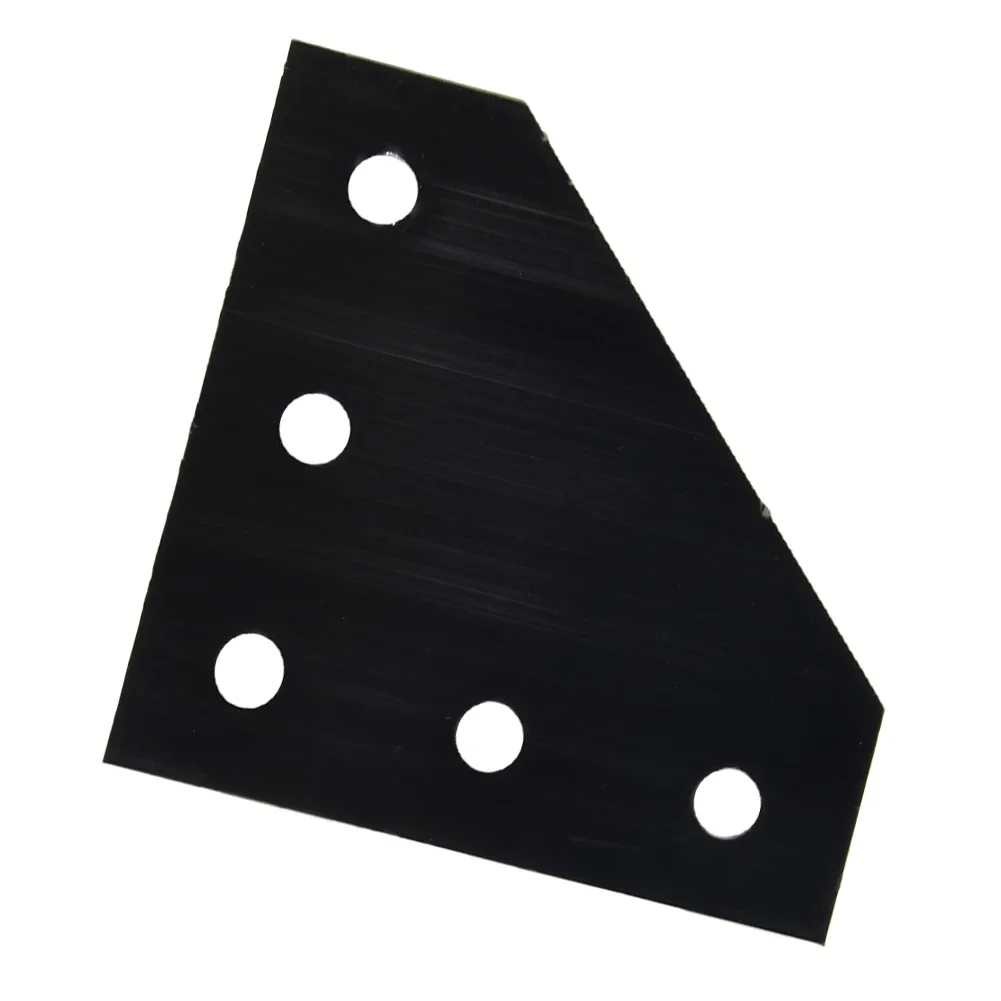 Joint Board Plate L-shaped 5 Holes Connecting Plate Corner Angle Bracket 90 Degree For 2020 Aluminum Profile Accessories