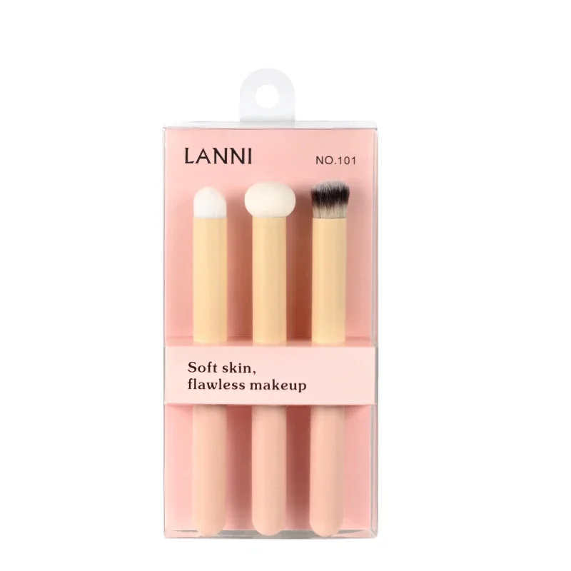 3 Stil Mantou Schwamm Concealer Pinsel Make-up Pinsel Lippenstift Lippen Make-up Pinsel Foundation Concealer Pinsel kosmetische Schönheit Tool