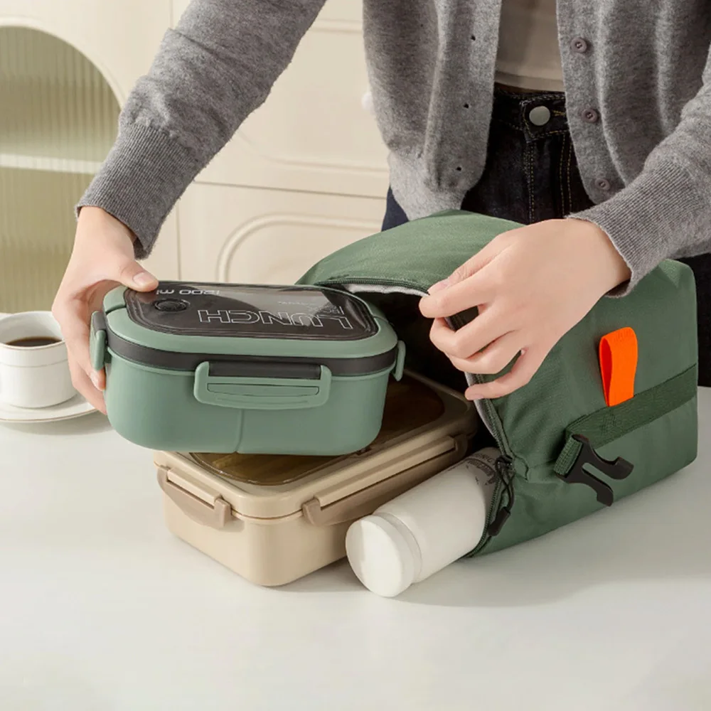 Lunchtasche Fresh Keep Lunchbox, auslaufsichere Kühltasche, Lebensmittel-Lunchbehälter, Lunch-Tragetaschen, für Arbeit, Büro, Picknick, Reisen